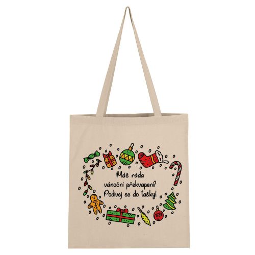 Eko taška máš ráda vánoční překvapení ?