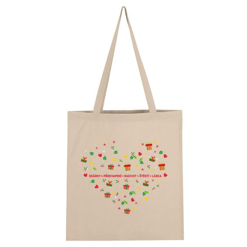 Eko taška sdárky=překvapení+radost+štěstí+láska