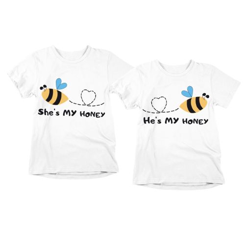 Set tričiek She´s / He´s my honey