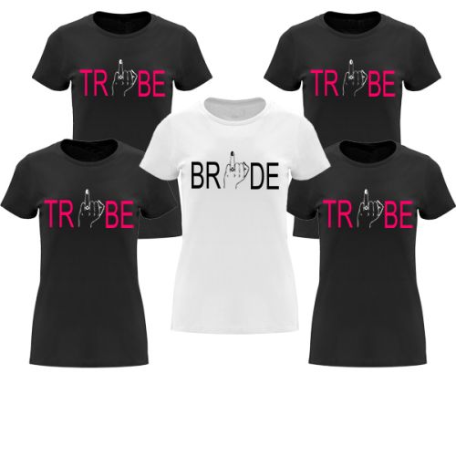 Rozlučková trička Bride/Tribe